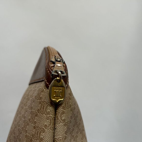 VINTAGE CELINE MACADAM PVC LEATHER POUCH - Picture 8 of 10